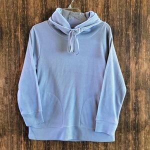 Stillwater Supply Co- Off White Cowl Neck Comfort Sweatshirt w/ Pockets NWT